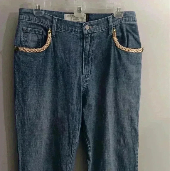 Mountain Lake Vintage Relaxed Fit Straight Leg Jeans 10 - Picture 1 of 7